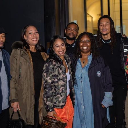 Amarah Dean celebrity her birthday with her grandmother Whoopie Goldberg.